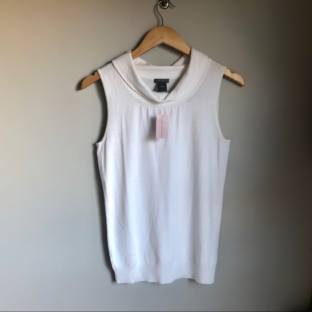 Ann Taylor Cowl Neck Tank